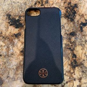 Tory Burch IPhone 8 Black Case (Gently Used)
